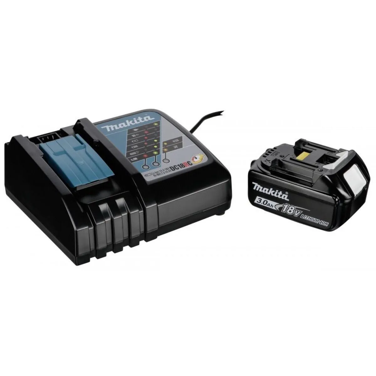 Makita DUM604RFX 18V Grasschaar Set - 160mm - 3.0Ah - afbeelding 6 van 6