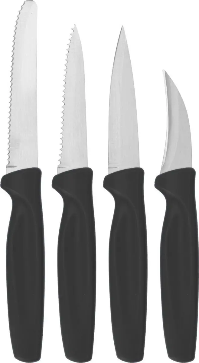 Excellent Houseware RVS Messenet 8-delig - Grijs