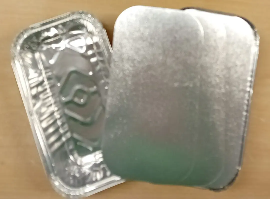 Excellent Houseware Bereidingsbakken met deksel - 4 Stuks - Zilver