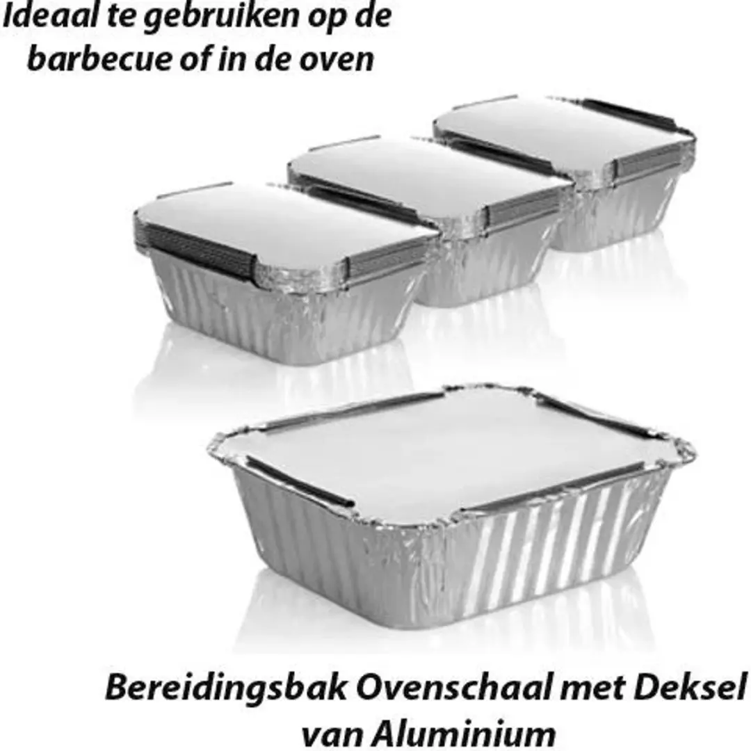 Excellent Houseware Bereidingsbakken met deksel