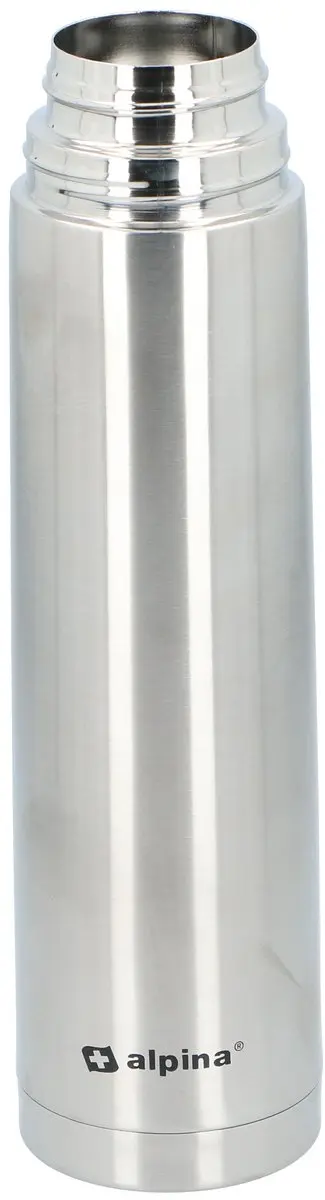 Alpina Thermosfles 1000ml - Dubbelwandig - Roestvrij Staal - afbeelding 3 van 6