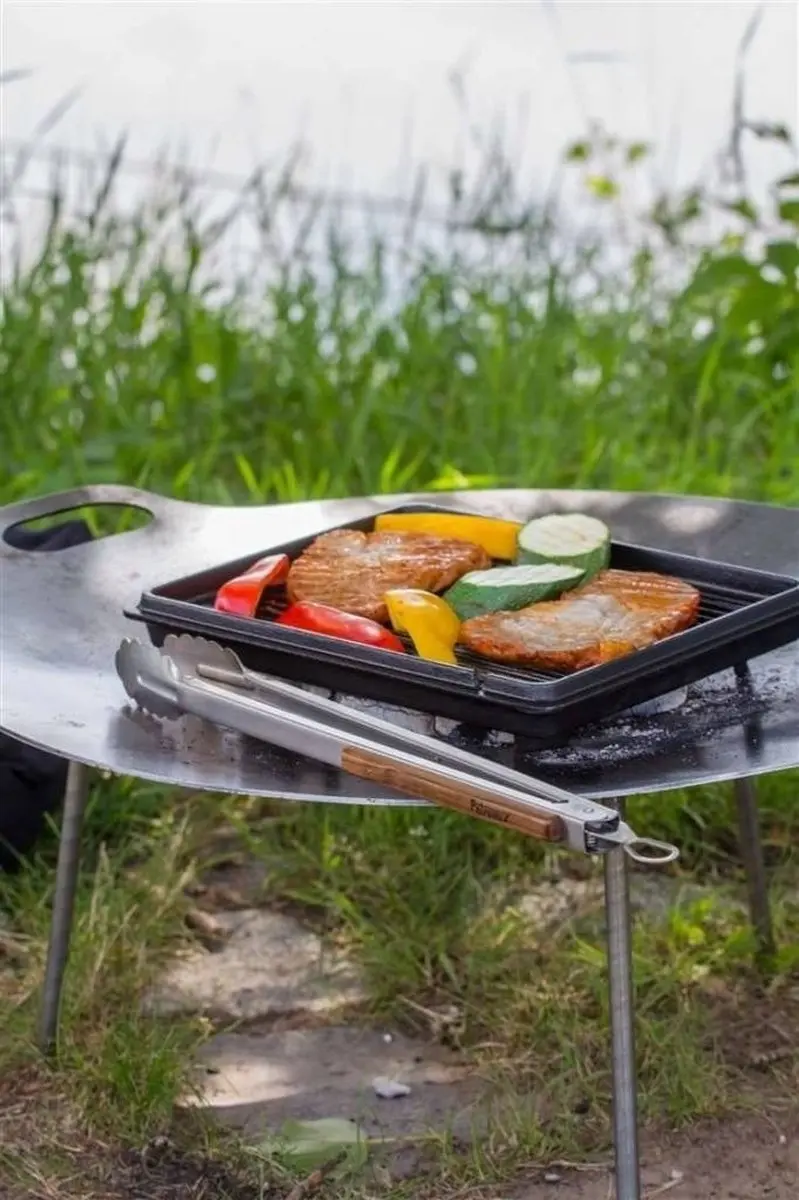 Petromax Grill- en Houtskooltang Large - Zwart
