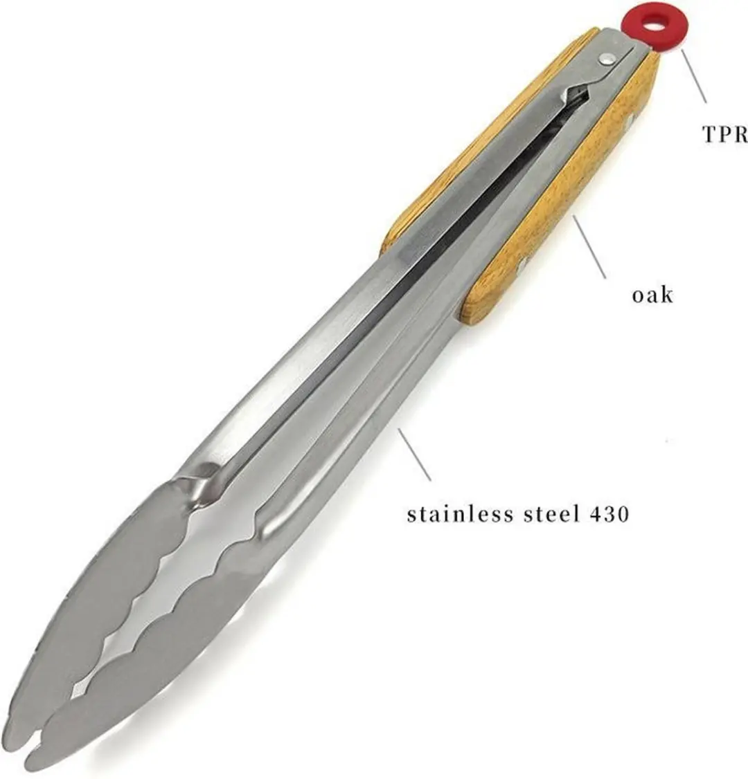 Petromax Grill- en Houtskooltang Large - Zwart