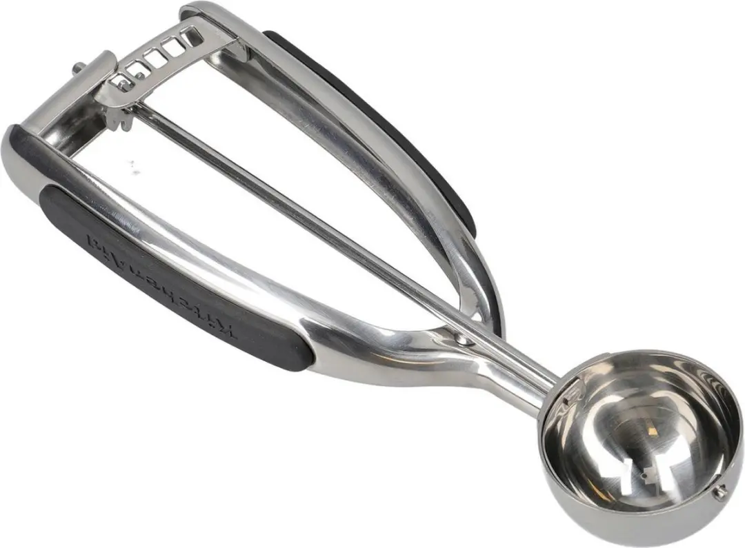 KitchenAid IJsschep RVS - 4 cm - Zilver
