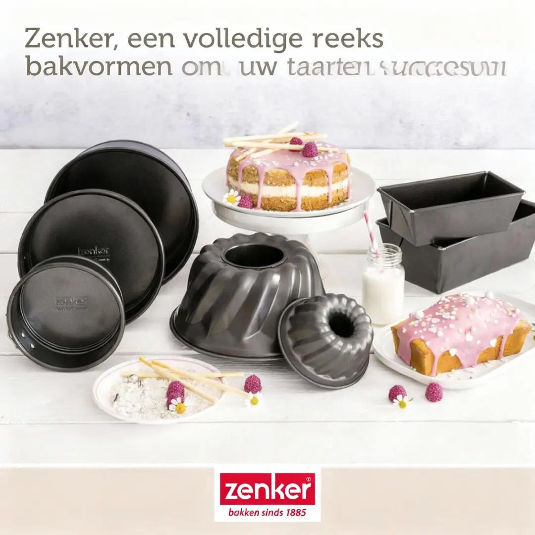 Zenker Special Mini Springvorm 12cm - Zwart