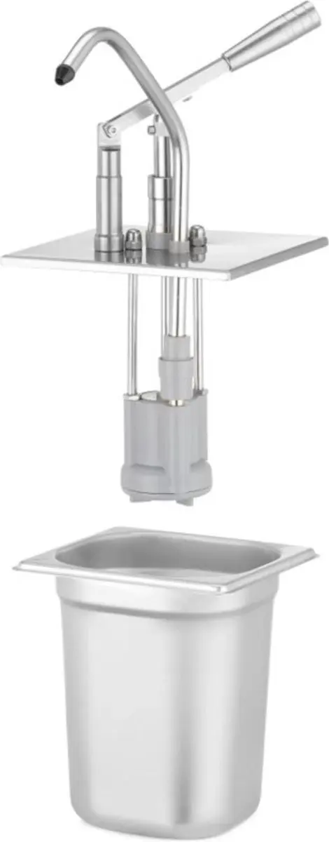 HENDI Doseerdeksel voor GN 1/1 180x165mm - 35ml - RVS