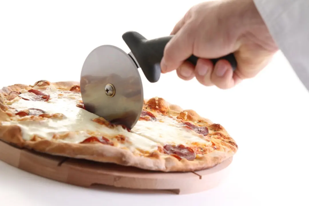 HENDI Pizzasnijder 230mm - Zwart