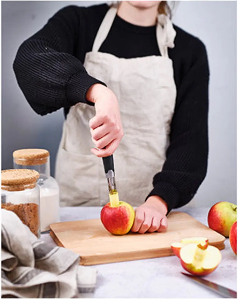 Cosy&Trendy Appelboor RVS/Zwart - afbeelding 2 van 4