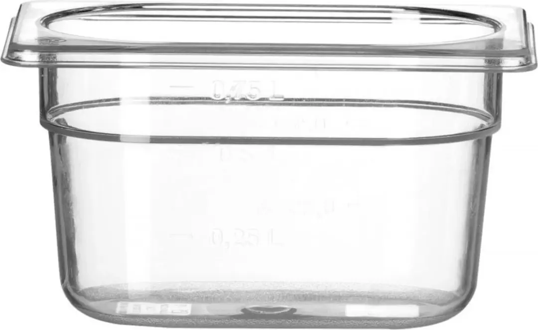 HENDI GN-Container 1L Transparant