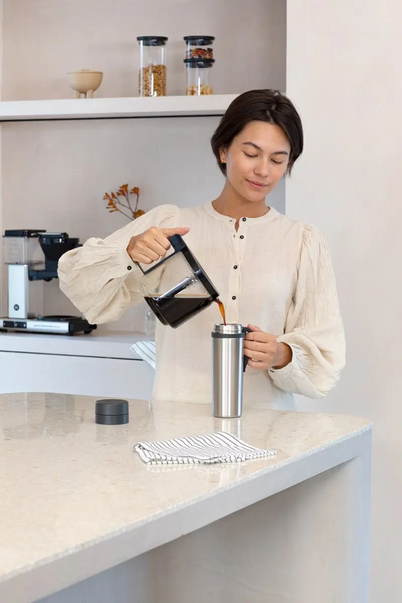 Brabantia Make & Take Thermosfles 500ml - Dark Grey