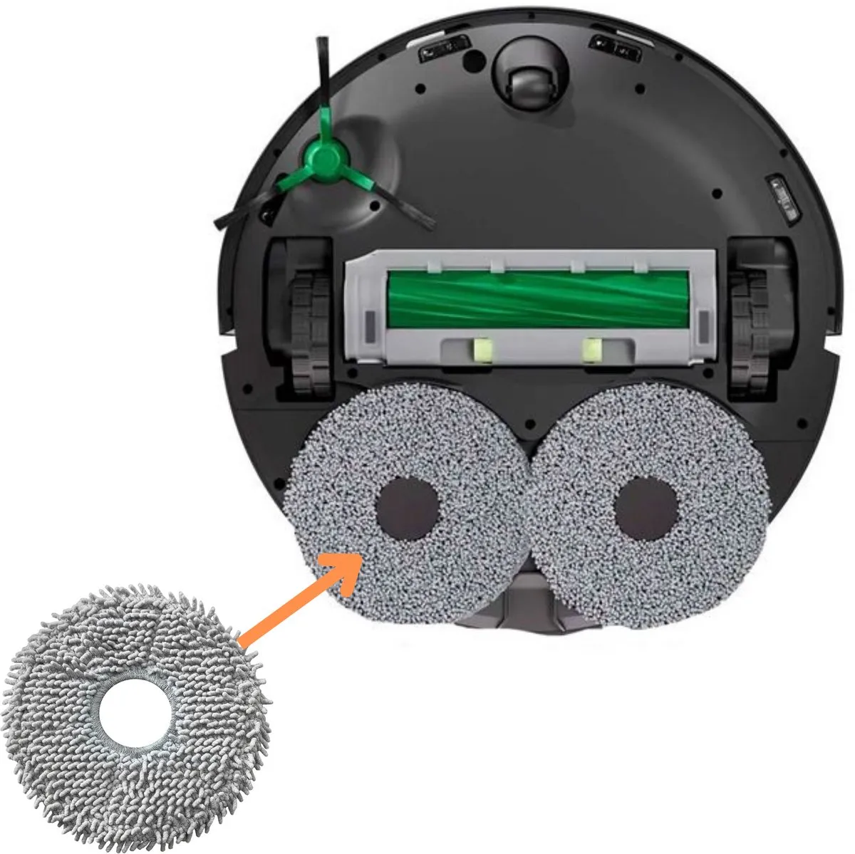 iRobot Roomba Plus 505/404 Combo Wasbare Dweilset - 6 Stuks