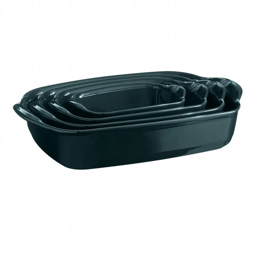 Emile Henry Belle-Ile Ovenschaal - 2.7L - Blauw - afbeelding 6 van 6