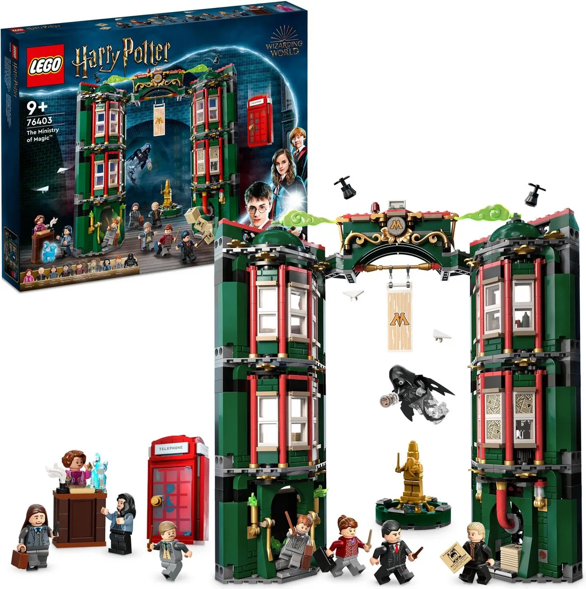 LEGO Harry Potter Het Ministerie van Toverkunst 76403 - 12 Minifiguren - afbeelding 6 van 6