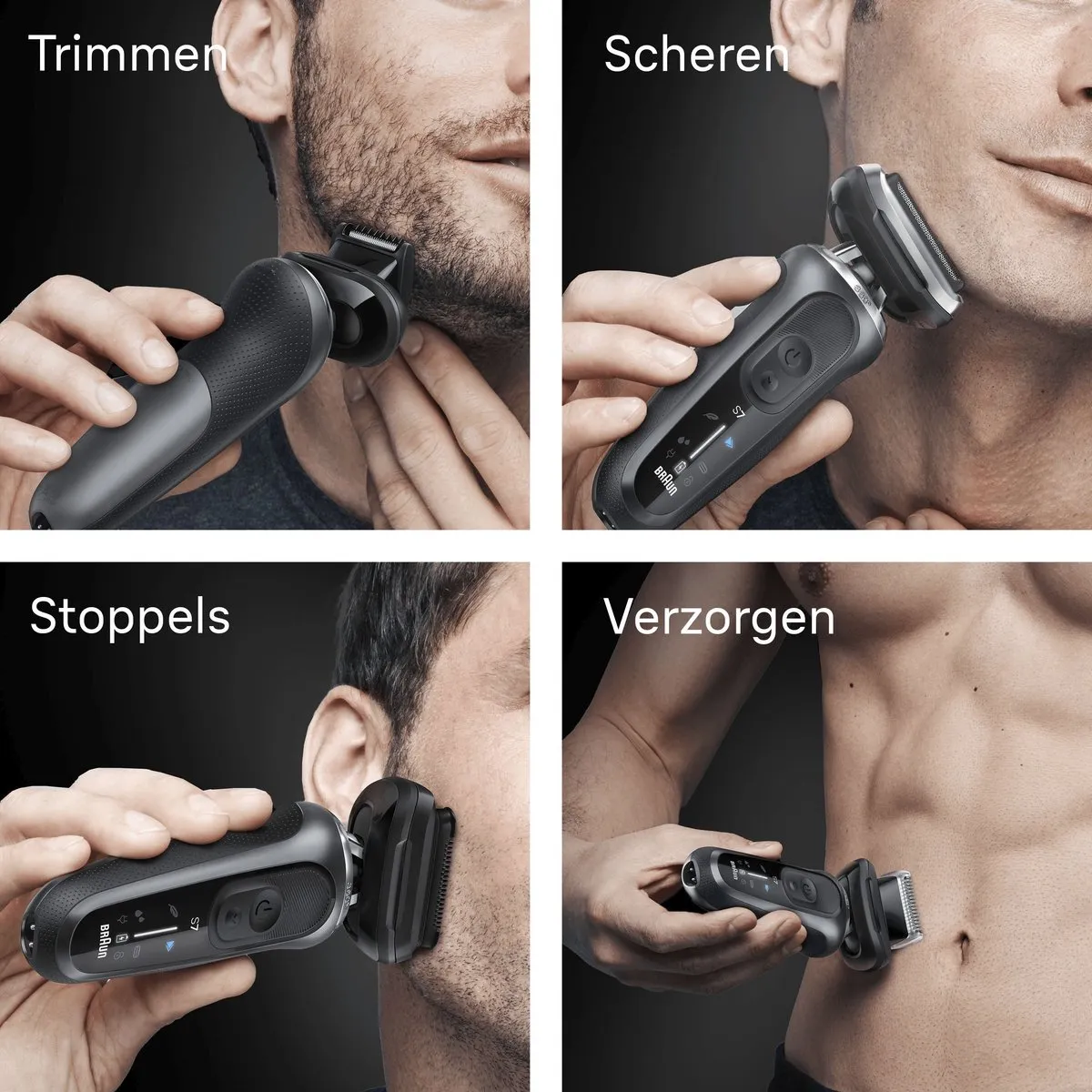 Braun Series 7 72-G7865CC Scheerapparaat - Grijs