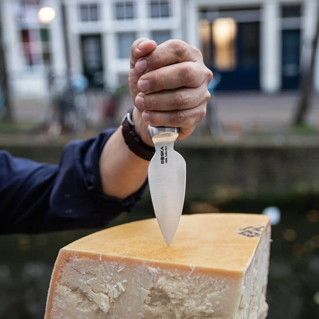 Boska Parmesanmes PRO 11cm - Zwart/Zilver