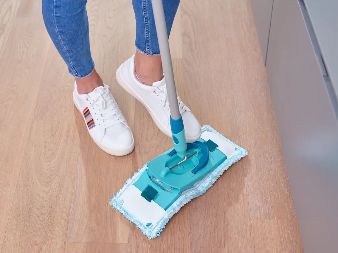 Leifheit Clean Twist/Powerclean Vloerwisserovertrek 33cm - 2 Stuks - Turquoise