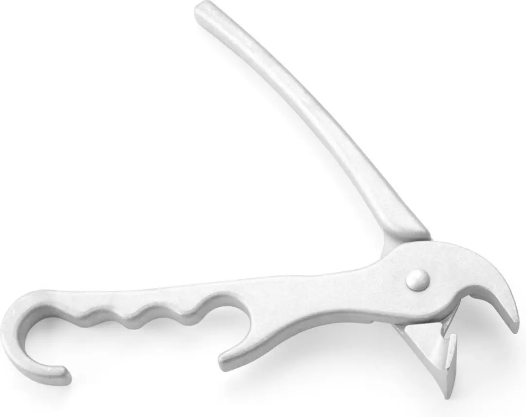 HENDI Pannengrijper 200mm - Aluminium - Zilver