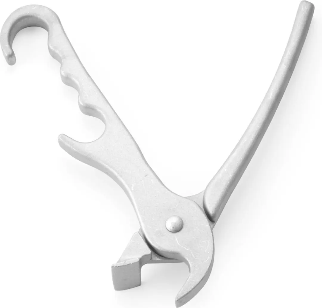 HENDI Pannengrijper 200mm - Aluminium - Zilver