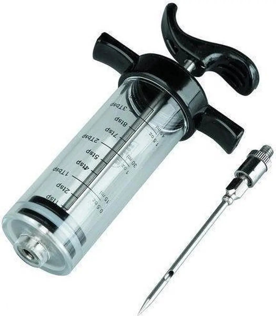 Ibili Injecteur/Marinadespuit - Zwart