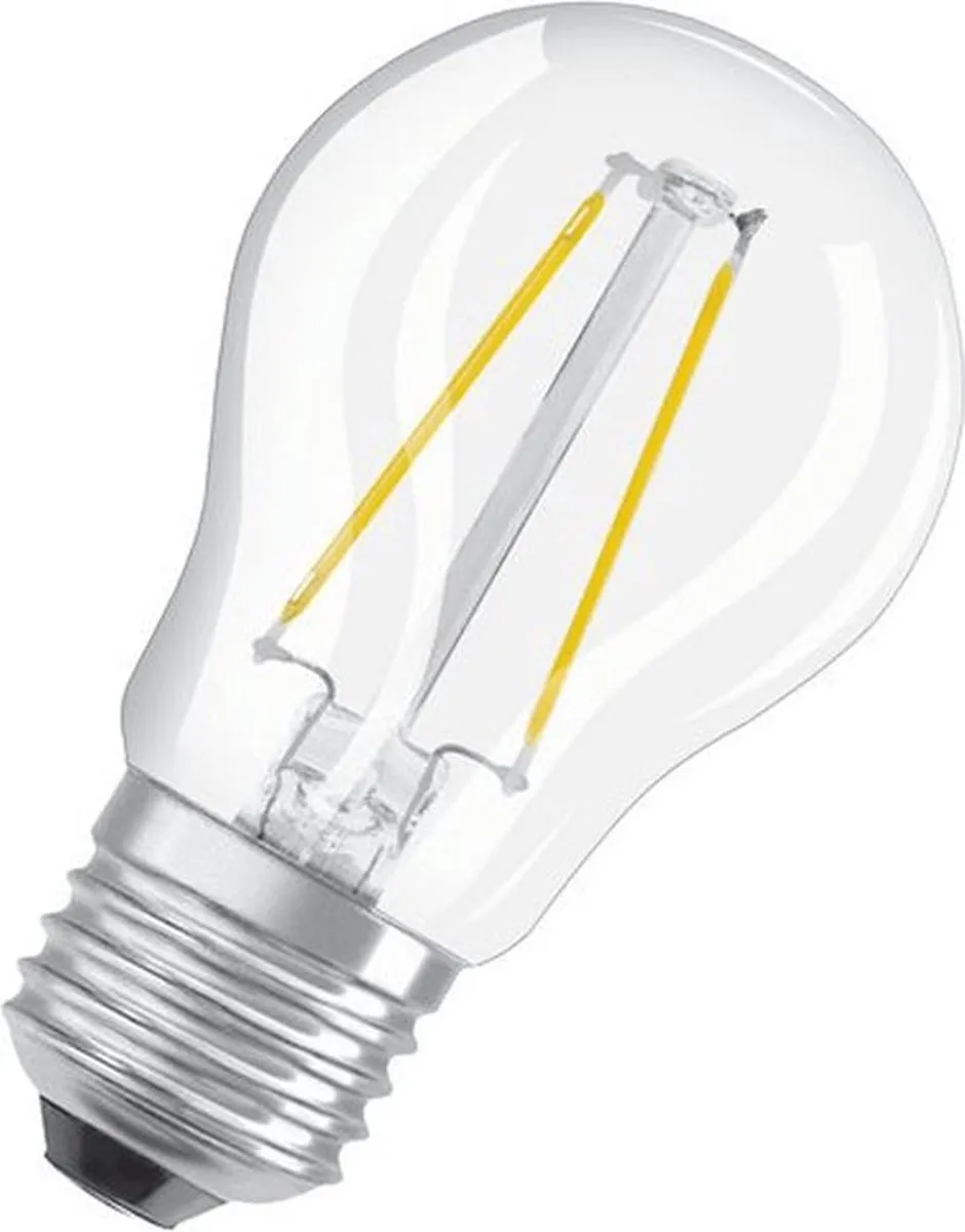LEDVANCE Classic E27 Peer Filament 4.8W 470lm - Zeer Warm Wit - afbeelding 6 van 6