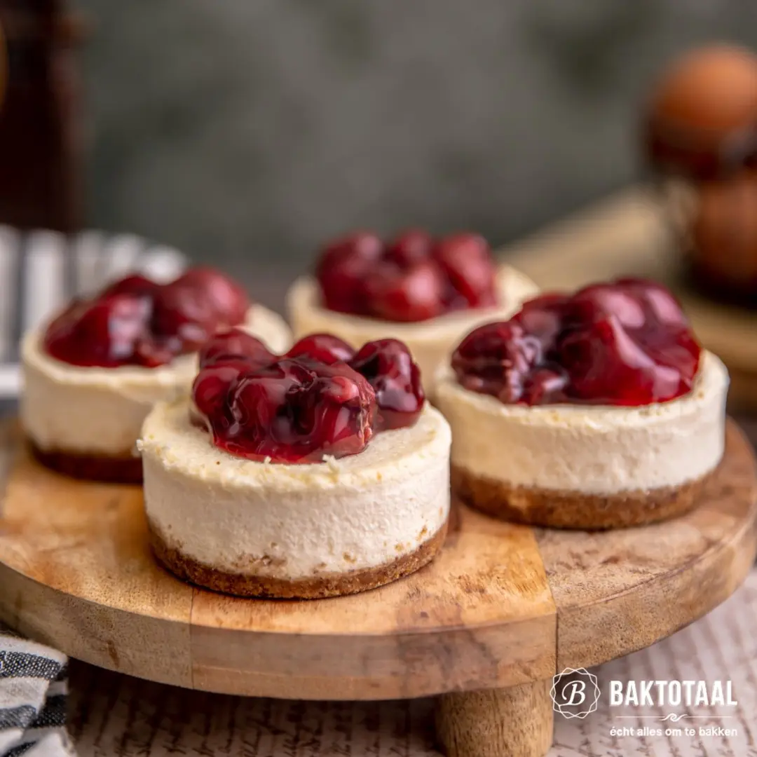 Patisse Mini Cheesecakevorm 8cm - Staal Zilver