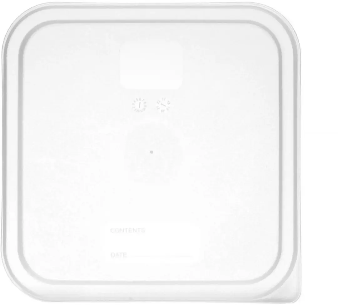 HENDI Containerdeksel 19x19cm Transparant - BPA-vrij