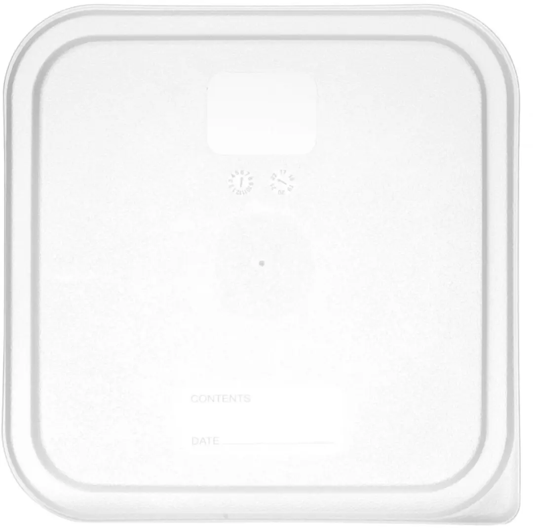 HENDI Containerdeksel 19x19cm Transparant - BPA-vrij