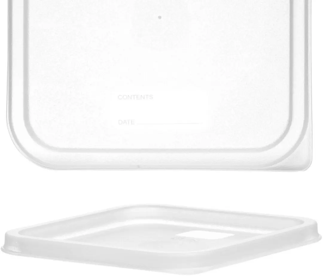 HENDI Containerdeksel 19x19cm Transparant - BPA-vrij