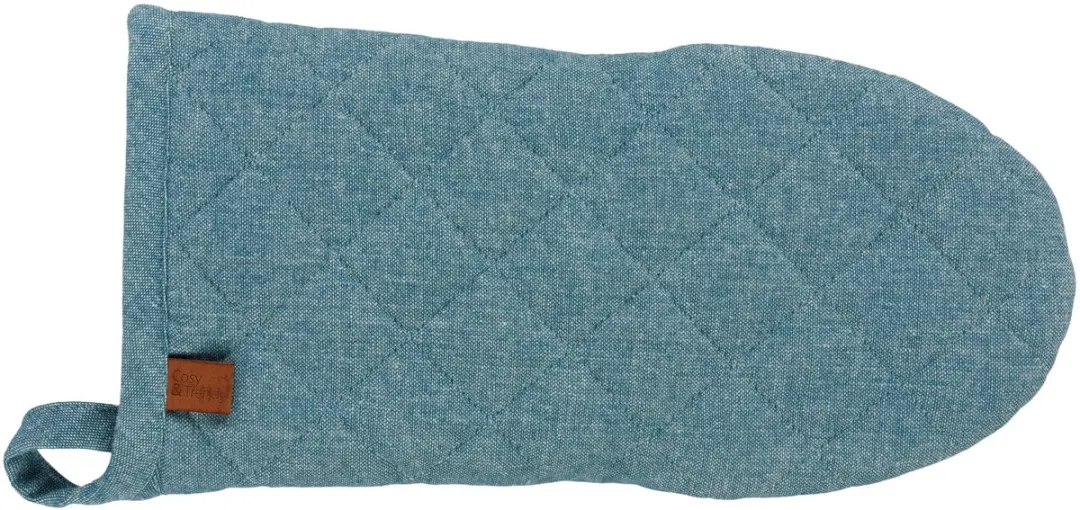 Cosy&Trendy Ovenwant Stoff Green Heron Blauw 5403-400-000