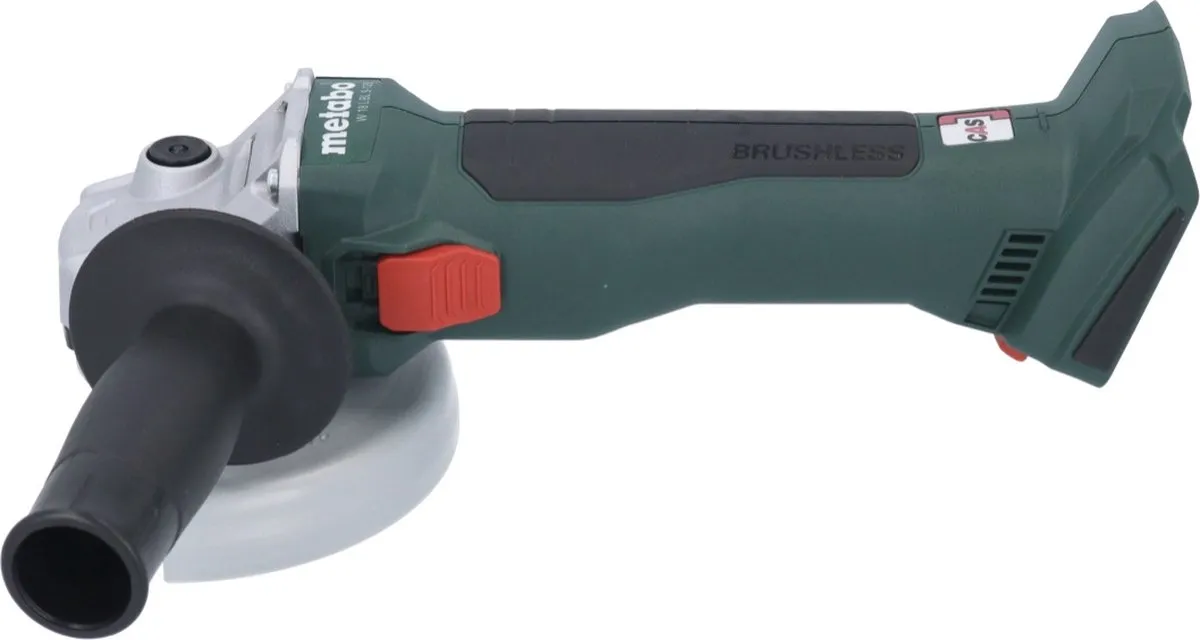 Metabo W 18 L BL 9-125 Haakse Slijper - 125mm - 2x 10,0Ah Accu + Oplader