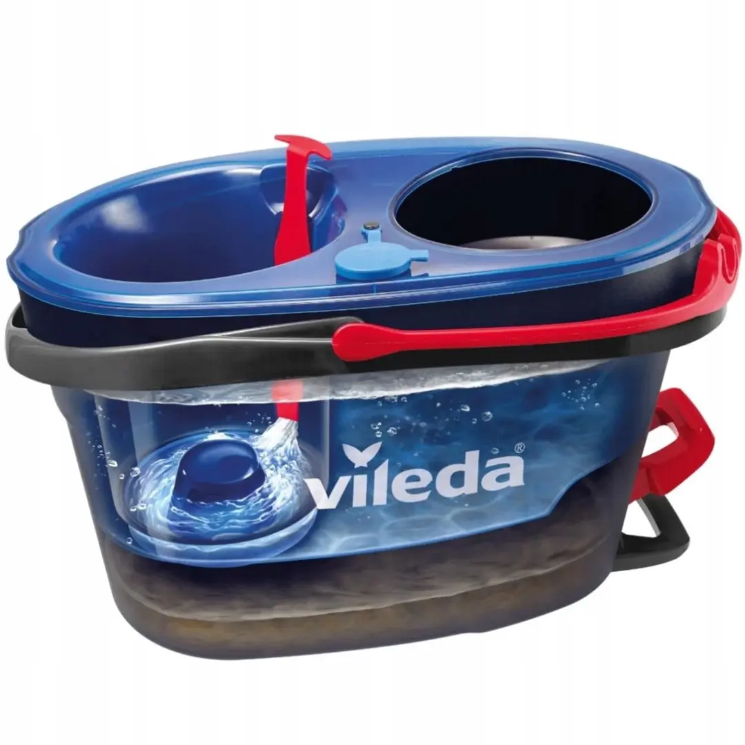 Vileda H2O Draaibare Dweilset - Zwart