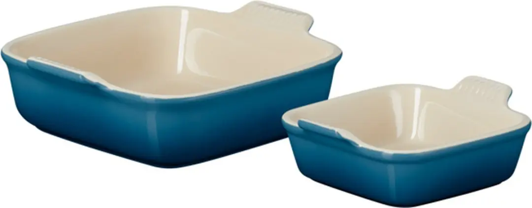 Le Creuset Vierkante Ovenschaal Deep Teal