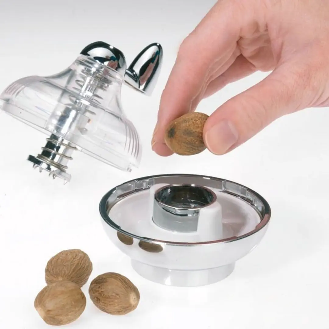 Westmark Nootmuskaatmolen 69572260 - Zilver/Transparant