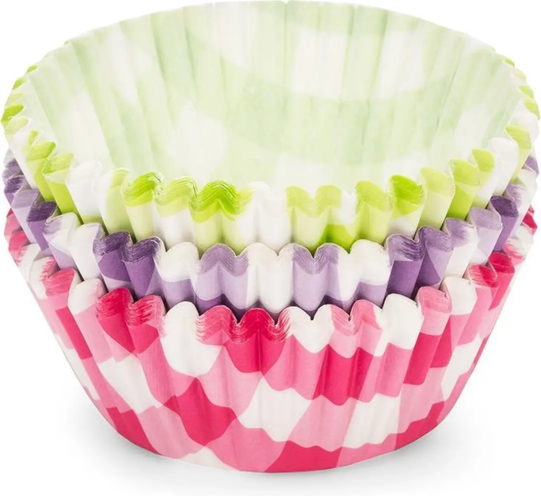 Patisse Cupcakevormpjes Geblokt Ø7cm