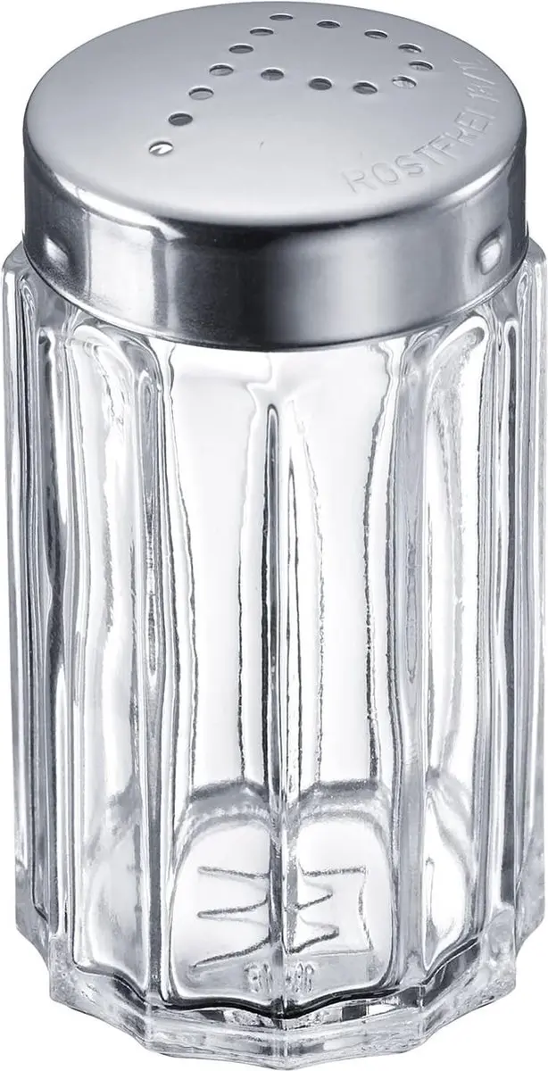 Westmark Peperstrooier 10 Stuks - 50ml Glas/Zilver