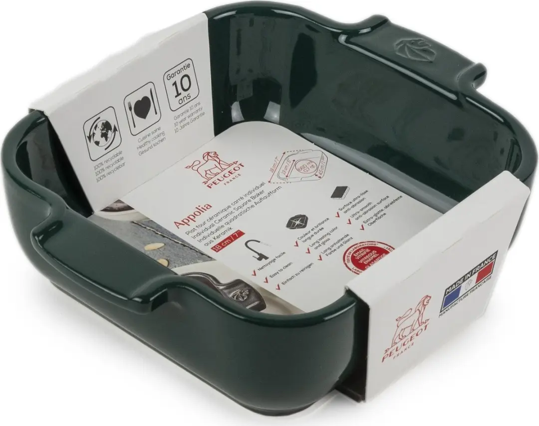 Peugeot Appolia Ovenschaal 18cm - Bosgroen