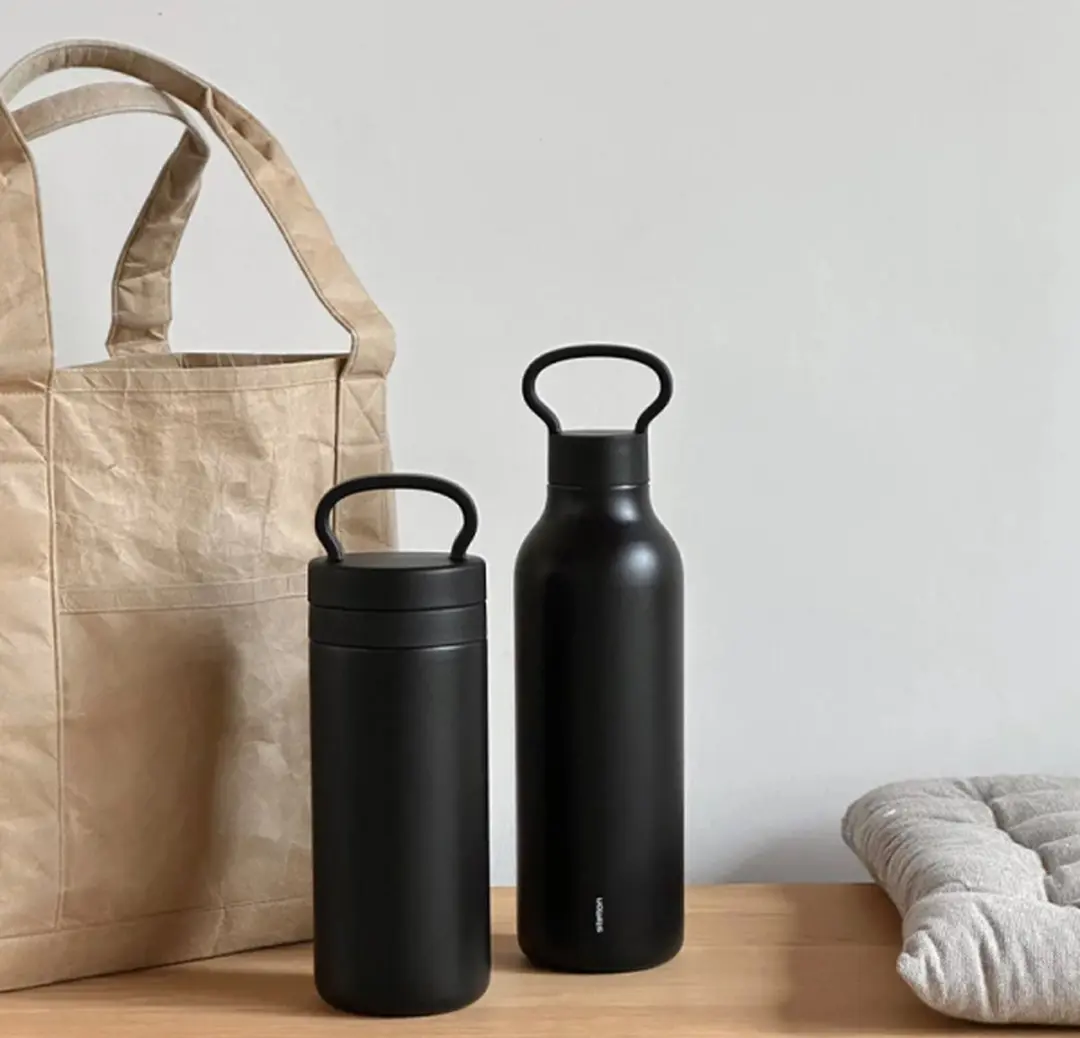 Stelton Tabi Thermosfles 550ml - Zwart