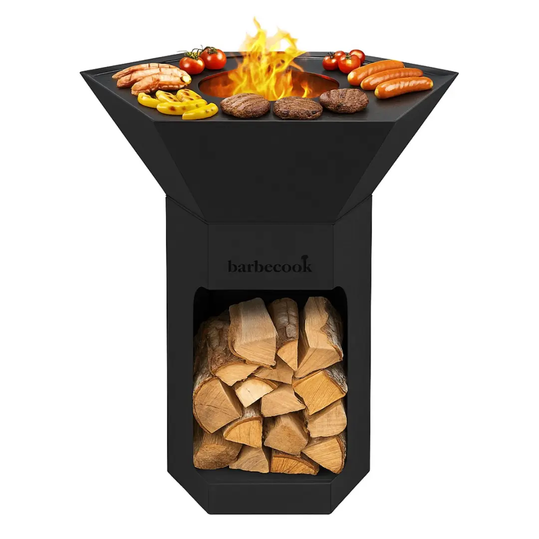 Barbecook Nestor Original Houtbarbecue 92x92x101cm