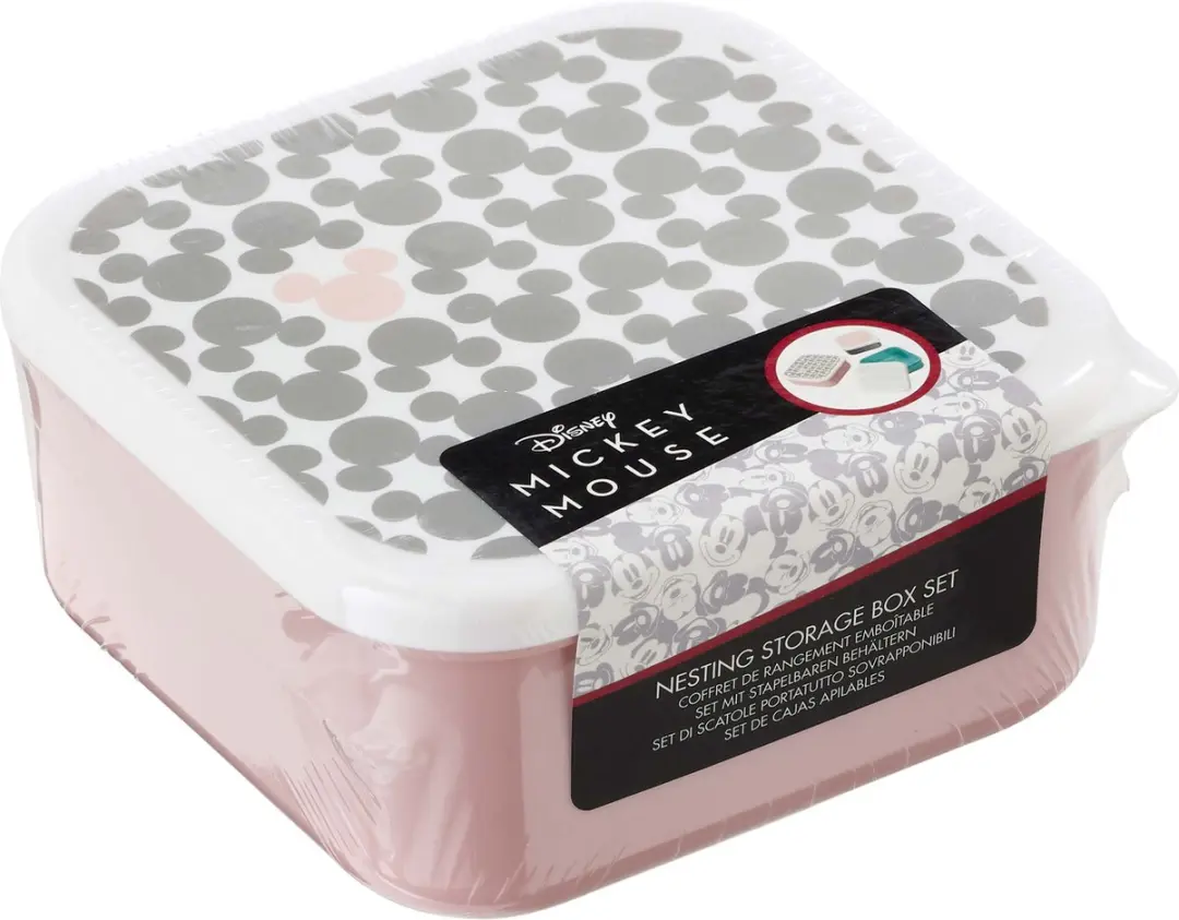 Disney Mickey Storage Set UT-DI06222 - 3-delig - 0.82L - Multi