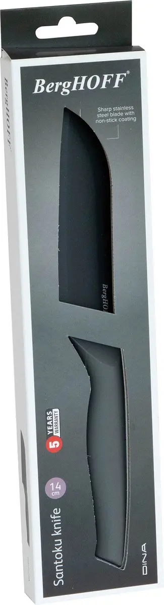 BergHOFF DiNA Santoku Mes Vector 14cm - Grijs