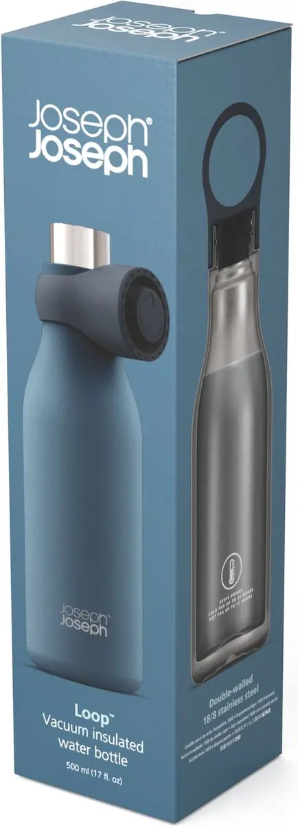 Joseph Joseph Thermosfles 0.5L - Blauw