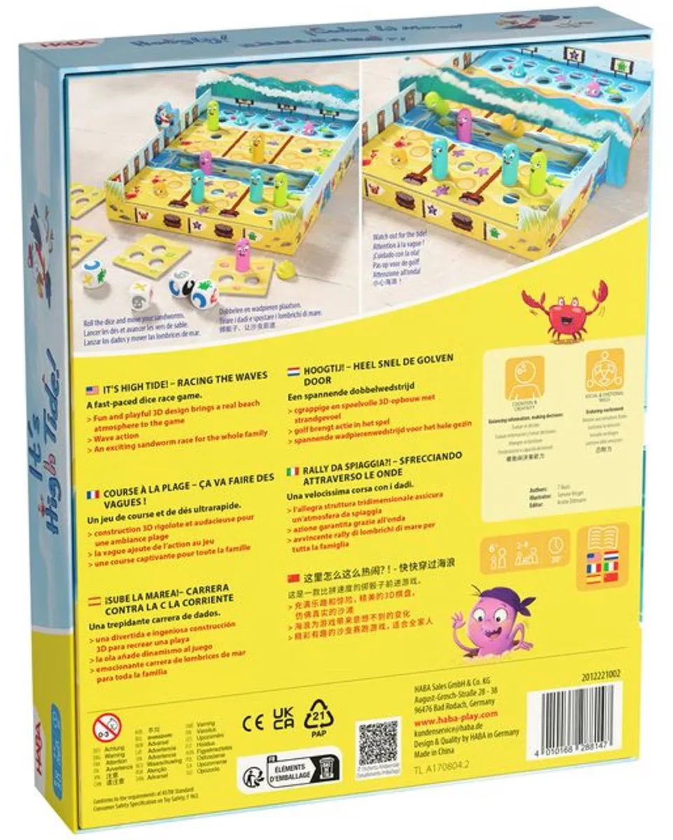 Haba Hoogtij! Dobbelspel - 2-4 Spelers