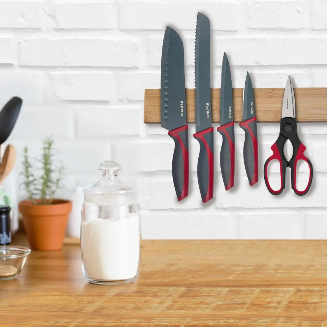 Westmark Magnetische Messenhouder Nature - Hout