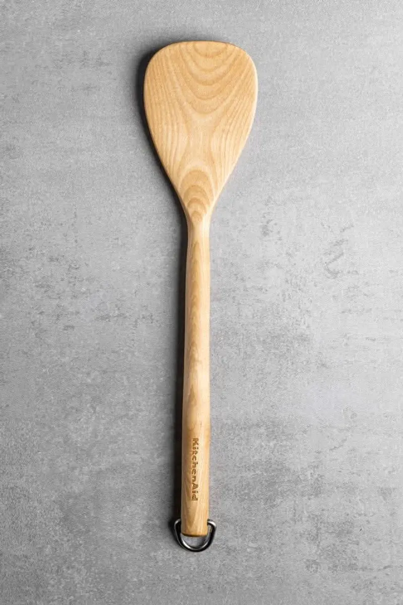 KitchenAid Spatel Berkenhout 35cm - Bruin - afbeelding 6 van 6