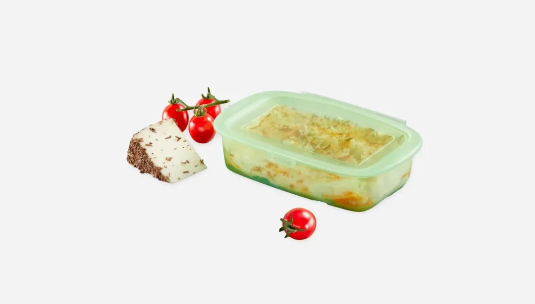 Lékué Siliconen Vershoudbakje 500ml - Groen