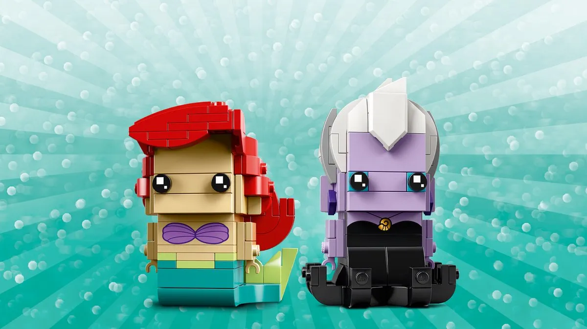 LEGO BrickHeadz Ariël & Ursula 41623 - 361 Stukken - Multikleur