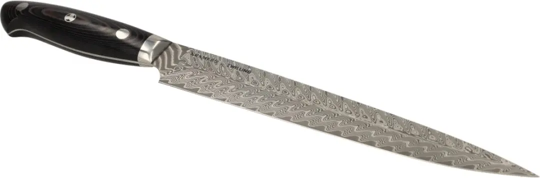 Zwilling Bob Kramer Stainless Vleesmes 230mm - Zwart