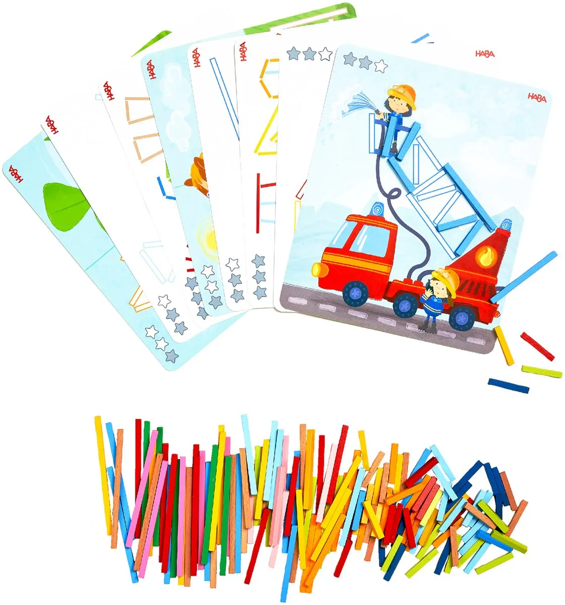Haba Stabix Ordeningsspel - Multicolor