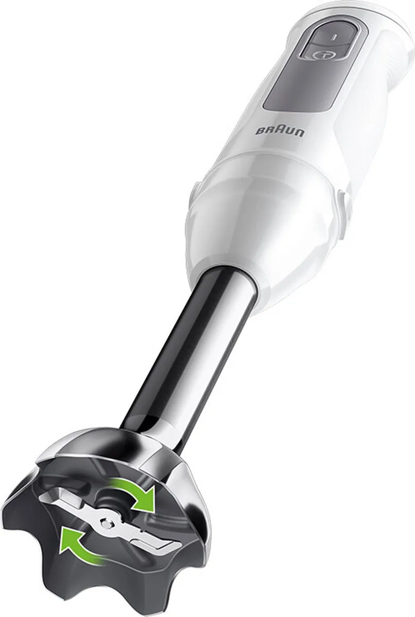 Braun MultiQuick 5 MQ50.220M Staafmixer - 1000W - Wit