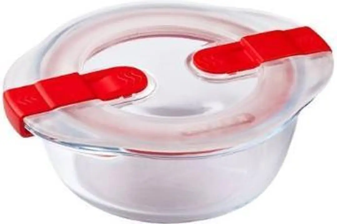 PYREX Cook & Heat Ronde Schaal 1,1L - Set van 3